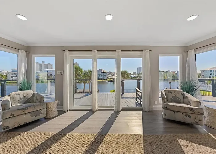 Coast - Canal View, Hot Tub & Boat Dock * Gulf Shores